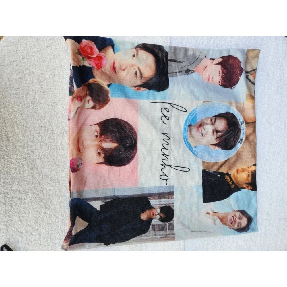 Lee Minho K-drama Korean Actor Pillowcase 20x20 Kdrama Boyfriend Bedroom Decor